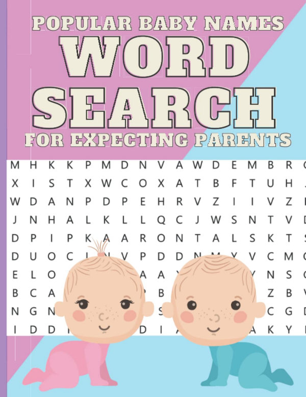 Popular Baby Names Word Search