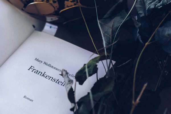 Frankenstein Book Tittle Page