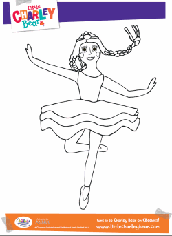 Bellarina Colouring Picture