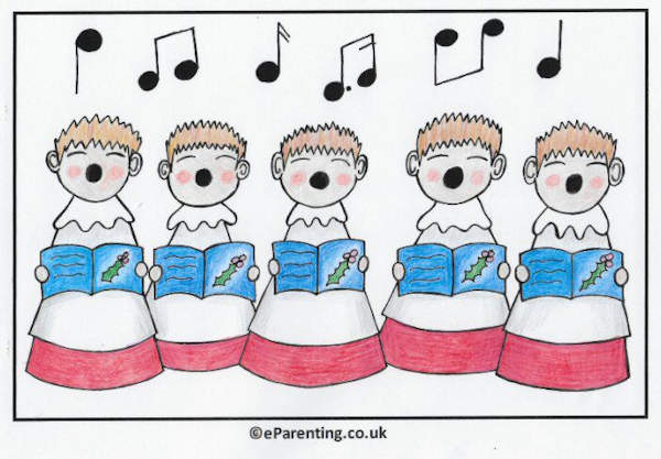 Free printable Christmas Coloring Pages