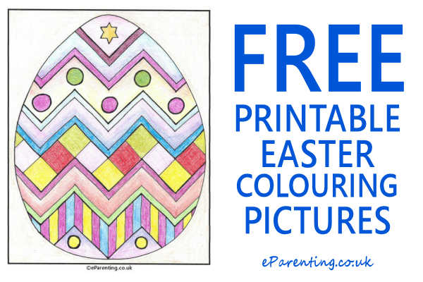 Free printable Easter Colouring Pictures