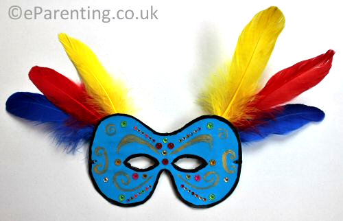 The Finished Carnival Mask