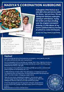 Nadia Hussain's Coronation Aubergine