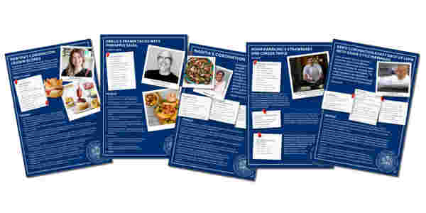 Official Coronation Recipes