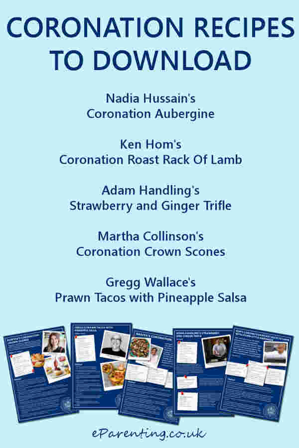 5 Free Official Coronation Recipes To Download