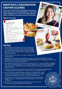 Martha Collinson's Coronation Crown Scones