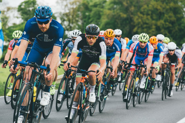 A cycling road race