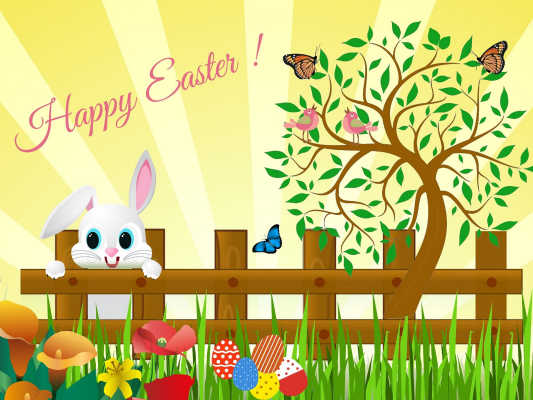Happy Easter graphic