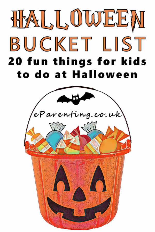 Halloween Bucket List