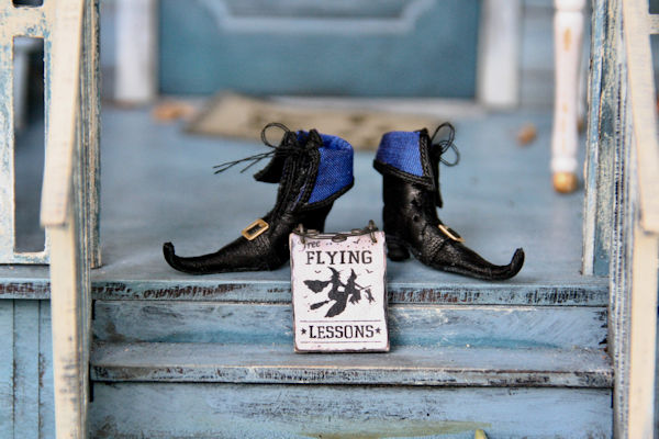 halloween witch's shoes