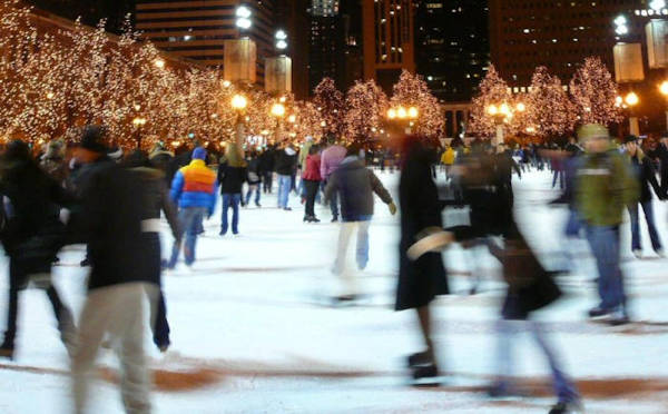 People Ice Skating