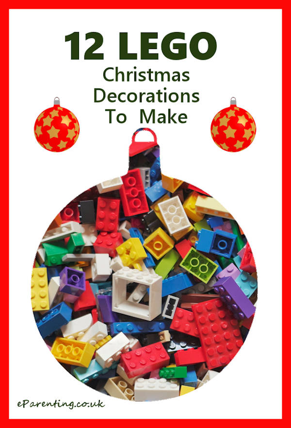 12 Easy DIY LEGO Christmas Decorations To Make
