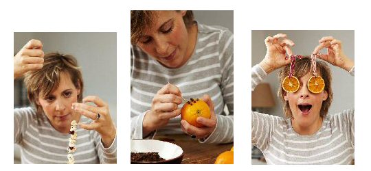 Mel Geidroyc's Homemade Christmas Decorations