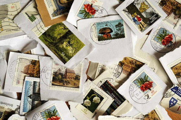 Recycled Postage Stamp Craft Project Ideas
