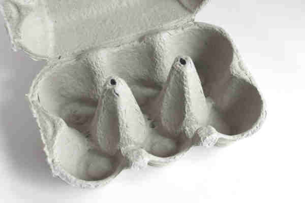 A suitable egg box gor this Red Nose Craft