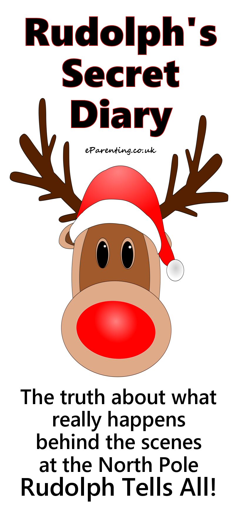 Rudolph’s Secret Diary: The truth about what happens at the North Pole - Rudolph tells all!