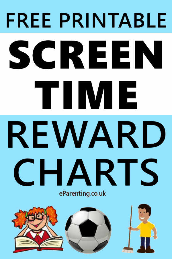 Screen Time Rules and Reward Charts FREE Printables