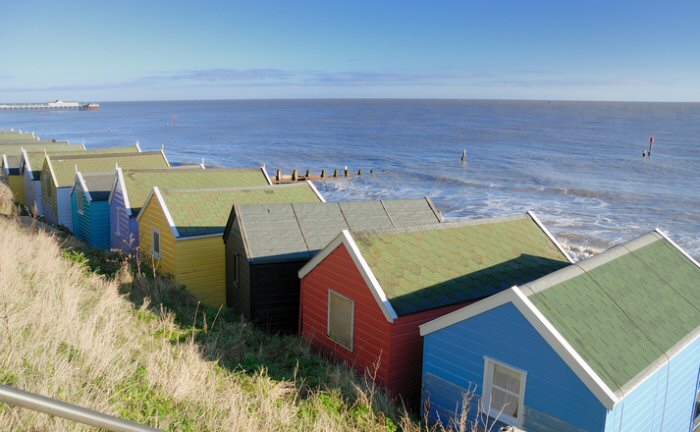 Suffolk beach huts