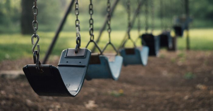 A set of swings
