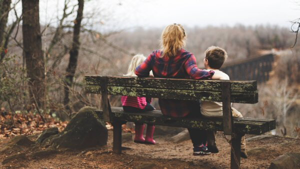 Outdoors with the family