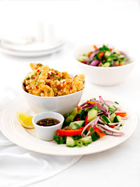 Crispy Chicken in a Sticky  Marmalade Sauce