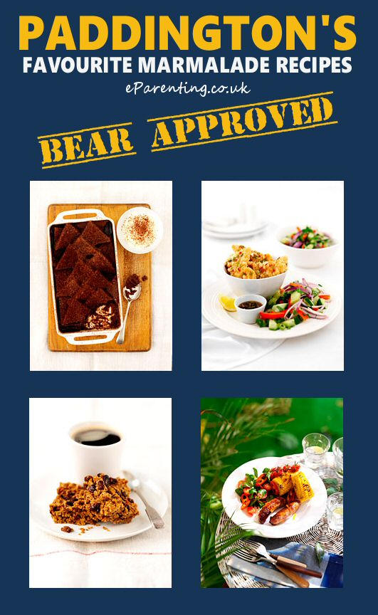 Paddington Bear's Favourite Marmalade Recipes