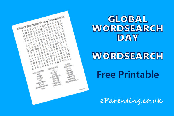 Global Wordsearch Day Wordsearch Header