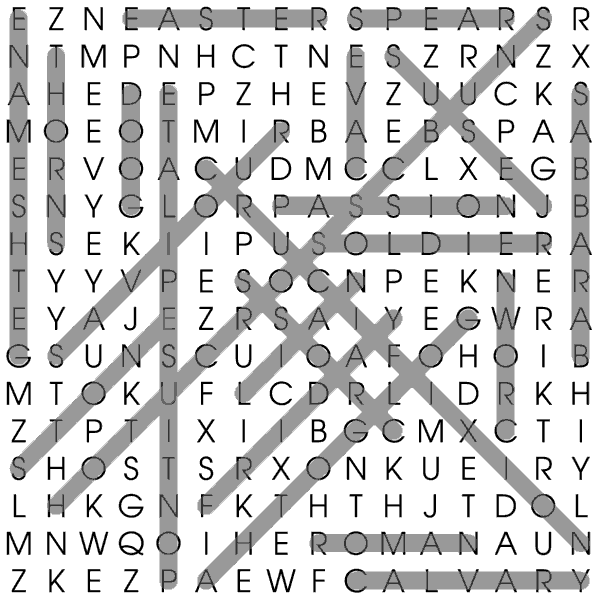 Good Friday Puzzle Solution