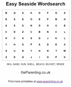 Seaside Anagrams