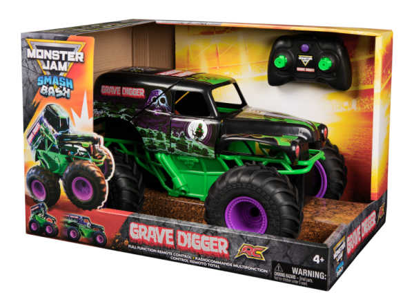 Monster Jam Smash & Bash Grave Digger RC