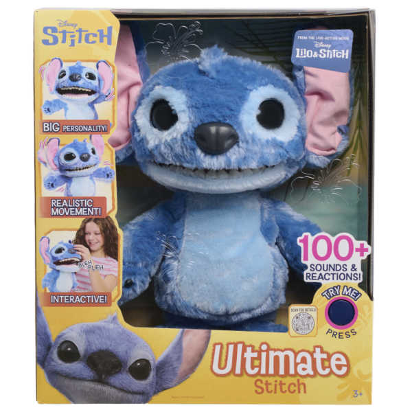 Disney Stitch Ultimate Stitch Interactive Feature Plush