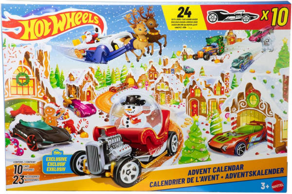 Hot Wheels North Pole Test Track Advent Calendar