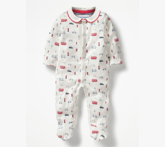 London Print Sleepsuit