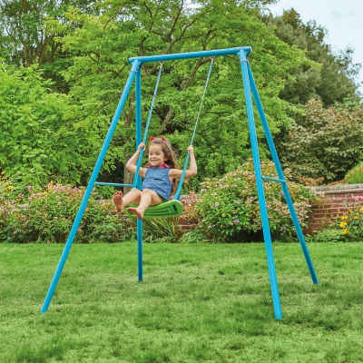 Customisable Single Metal Swing Frame