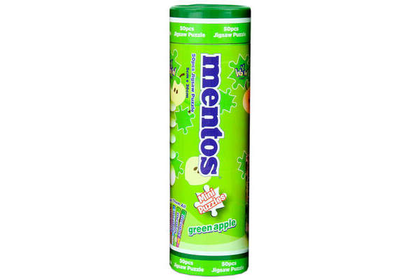 Mentos Green Apple 50 Piece Mini Jigsaw Puzzle