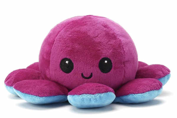 Flip 'Em Reversible Sensory Squid Octopus Plushies